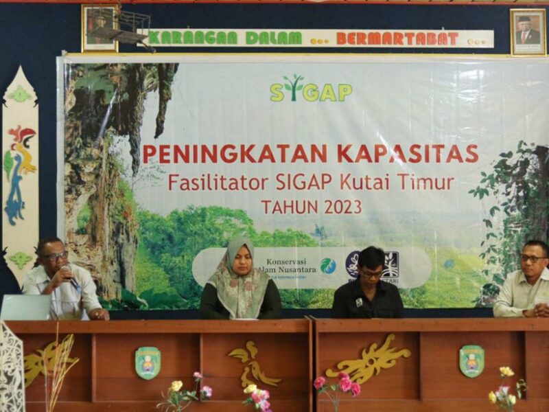Yayasan Konservasi Alam Nusantara (YKAN) berhasil memperluas Pendekatan Aksi Inspiratif Warga untuk Perubahan (SIGAP) ke 10 desa di Kabupaten Kutai Timur