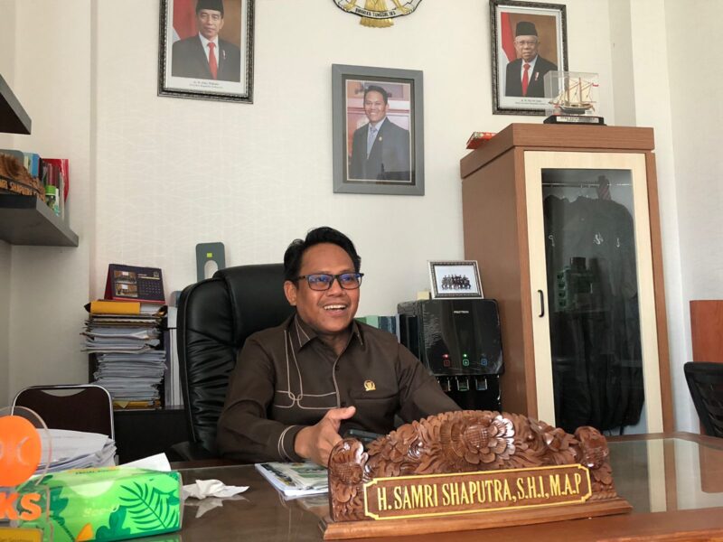 Wakil Ketua Komisi III DPRD Kota Samarinda, Samri Shaputra (Ikhsan/Infonusa.co)