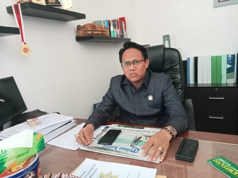 Wakil Ketua Komisi III DPRD Kota Samarinda, Samri Shaputra (Ikhsan/Infonusa.co)