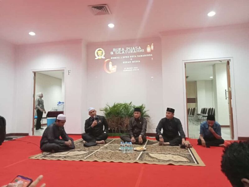 Komisi I DPRD Kota Samarinda Silaturahim Dan Buka Puasa Bersama Dengan Rekan - Rekan Media (Ikhsan/infonusa.co)