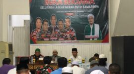 Buka puasa bersama MARKAS Cabang (Maca) Laskar Merah Putih (LMP) Kota Samarinda