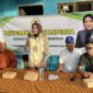 Anggota Komisi II DPRD Kota Samarinda, Laila Fatihah saat melakukan penyebarluasan Raperda tentang Penyelenggaraan Jaminan Produk Halal dan Higienis (foto:ist)