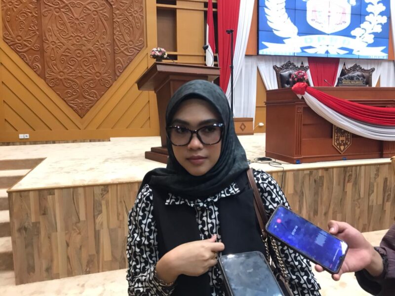 Anggota Komisi II DPRD Kota Samarinda, Shania (Ikhsan/Infonusa.co)