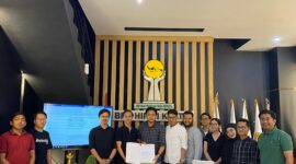 BPC HIPMI Samarinda san BPD Hipmi Kaltim saat melakukan asistensi persiapan Muscab Hipmi Samarinda Ke XII