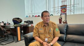 Kepala Pembudayaan Olahraga Dispora Kaltim, A.A. Bagus Saputra Sugiarta
