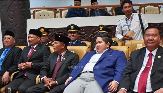Peresmian Pengangkatan Pimpinan DPRD Kota Samarinda. (Sekretariat Humas DPRD Kaltim).