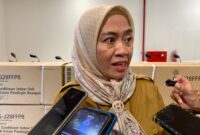 foto : Pelaksana Harian (PLH) Kadispora Kaltim, Sri Wartini