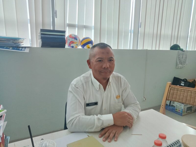 foto : Kepala Bidang Peningkatan Prestasi Olahraga (PPO) Dinas Pemuda Olahraga (Dispora) Provinsi Kalimantan Timur (Kaltim), Rasman.