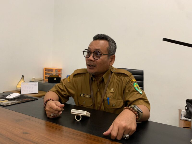 foto : Kepala Unit Pelaksana Teknis Dinas (UPTD) Pengelolaan Sarana dan Prasarana Olahraga (PPO) Dispora Kaltim Junaidi