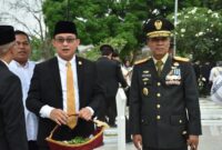 foto : Anggota DPRD Kaltim, Sapto Hadiri Upacara Hari Pahlawan ke-79. (Humas Sekretariat DPRD Kaltim)