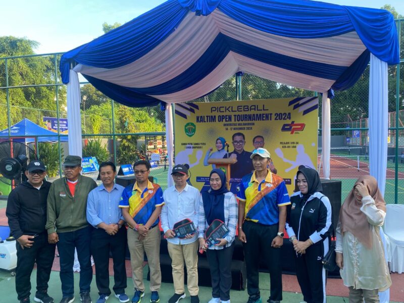 Kejuaraan Piala Gubernur Kaltim Pickley Ball.