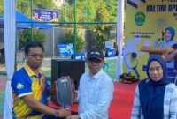 Pembukaan pertandingan Picklee Ball Kaltim Open 2024 Piala Gubernur Kaltim