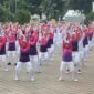 Ikustrasi Masyarakat yang sedang berolahraga