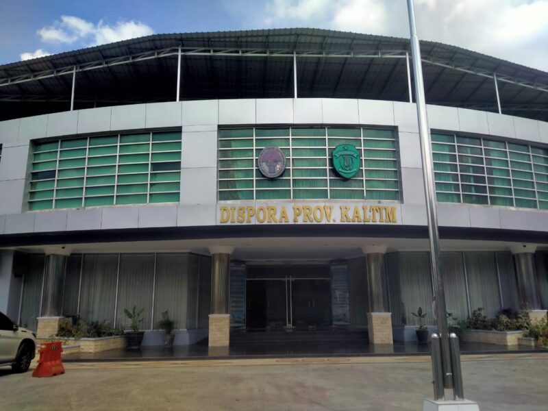 Gedung Lama Dispora Kaltim. (Ist).