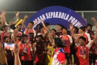 Penutupan Piala Gubernur Kaltim U-13 dan U-15. (Istimewa)