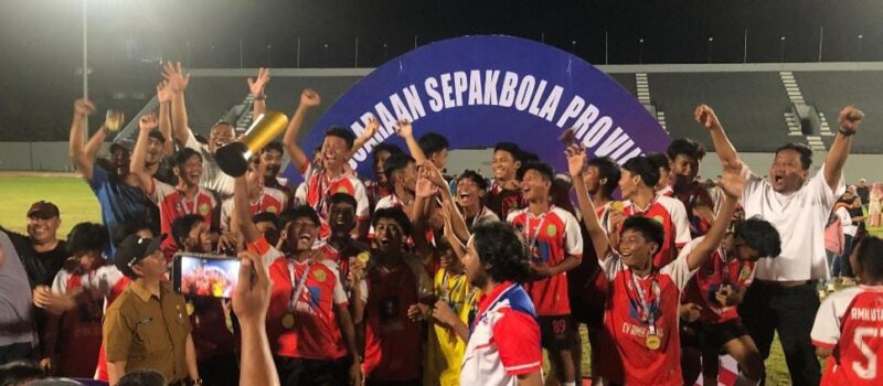 Penutupan Piala Gubernur Kaltim U-13 dan U-15. (Istimewa)