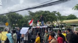 Masa Aksi Jamper Kaltim, di Garaha Pertamina, Jakarta