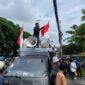 Aksj Jamper di depan Graha Pertamina Jakarta