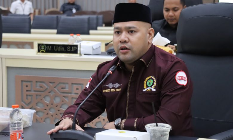  Anggota DPRD Kaltim, Akhmed Reza Fachlevi. 