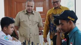 foto : Reza Menghadiri Pembukaan Turnamen Catur se Kabupaten Kukar. (ist)