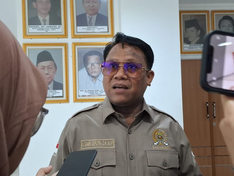 Ketua Komisi I DPRD kota Samarinda, Samri Shaputra 