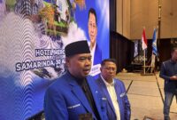 Ketua DPW PAN Kaltim, Erwin Izharuddin (Kiri), Ketua Pelaksana Harian DPW PAN Kaltim, Sigit Wibowo (Kanan)