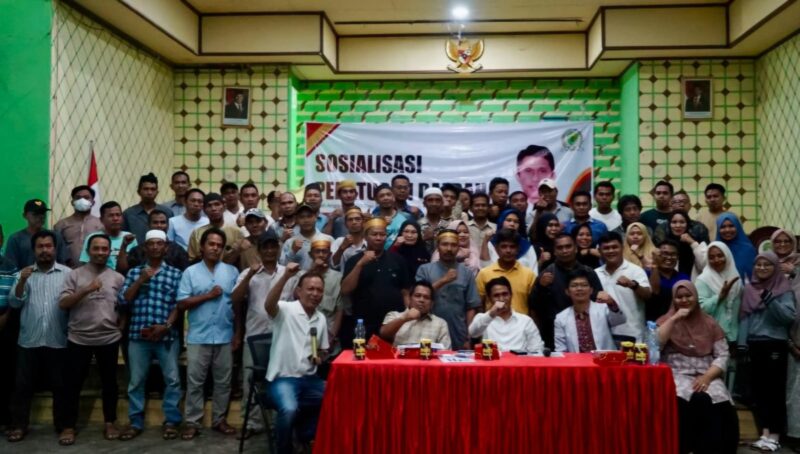  Abdul Rakhman Bolong Gelar Sosialisasi Peraturan Daerah di Desa Batuah, Kabupaten Kutai Kartanegara. (ist)