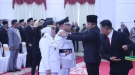 Pimpinan beserta Anggota DPRD Kaltim hadiri pelantikan Bupati dan Wakil Bupati Berau. (Foto : Humas DPRD Kaltim)