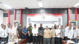 Komisi II DPRD Kaltim gelar RDP lanjutan mengenai pertanggungjawaban kerusakan Jembatan Mahakam pasca insiden penabarakan. (Foto : Humas DPRD Kaltim)