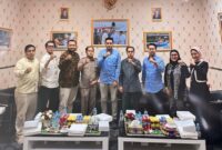 HIPMI Kaltim Foto Bersama Ketua DPRD Kota Samarinda