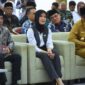 Wakil Ketua DPRD Kaltim, Yenni Eviliana turut hadir di pelantikan PPIH dan Pelaksanaan Meal Test. (Foto : Humas DPRD Kaltim)