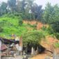 Kondisi Tanah Longsor di Kelurahan Lempake (foto)