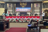 Rapat Paripurna ke-5 DPRD Kukar. (Istimewa)