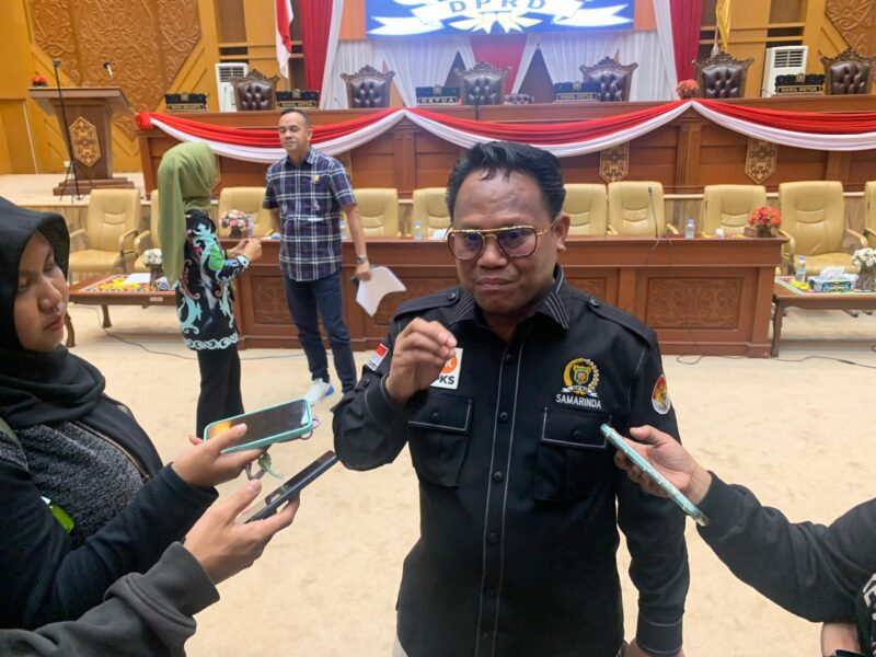 Ket foto : Ketua Komisi I DPRD Kota Samarinda, Samri Shaputra.