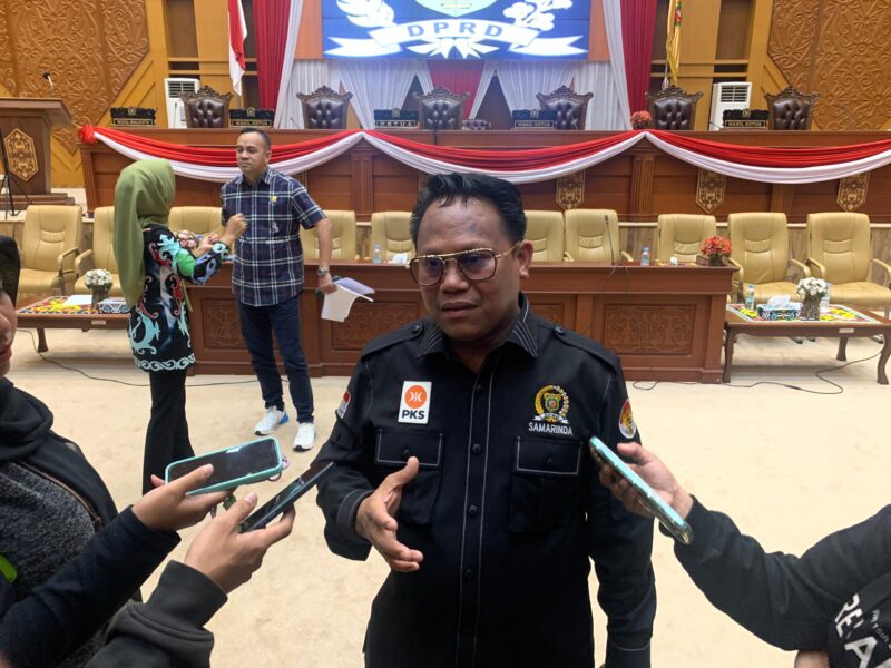 Ket foto : Ketua Komisi I DPRD Kota Samarinda, Samri Shaputra.