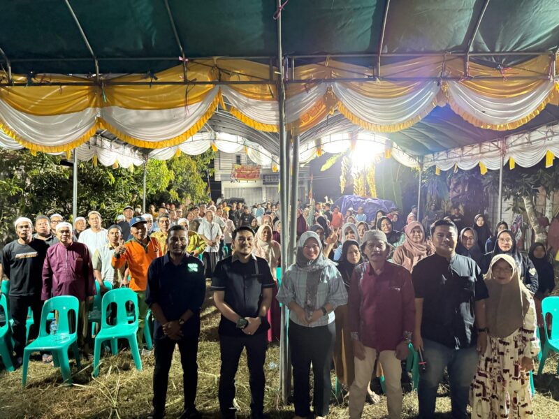 Anggota Komisi IV DPRD Samarinda, Abdul Muis Gelar Reses di Kelurahan Lok Bahu.