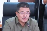 Sekretaris Komisi IV DPRD Kaltim, Darlis Pattalongi dalam Rapat Dengar Pendapat (RDP) Lintas Provinsi. (Humas DPRD Kaltim)