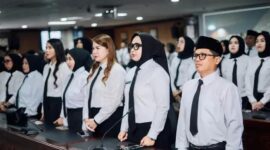 Pelantikn 117 Pegawai PPPK dilingkungan DPRD Kaltim. (Humas DPRD Kaltim)
