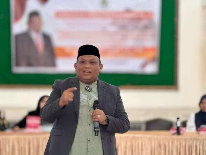 Agusriansyah Ridwan Saat Gelar Sosper Nomor 4 tahun 2022 tentang Fasilitasi Pencegahan dan Pemberantasan Penyalahgunaan serta Peredaran Gelap Narkotika, Prekursor Narkotika, dan Psikotropika di Sangatta Utara. (ist)