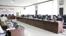 Baharuddin Demmu dalam Rapat Bapemperda Penyusunan Rencana Kerja DPRD Kaltim (19/05/2025), (Humas DPRD Kaltim)