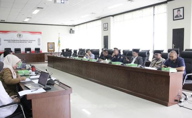 Baharuddin Demmu dalam Rapat Bapemperda Penyusunan Rencana Kerja DPRD Kaltim (19/05/2025), (Humas DPRD Kaltim)