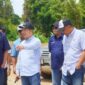 Wakil Ketua DPRD Kaltim Bersama Sejumlah Anggota Meninjau Pembangunan Bandara di Mahakam Ulu