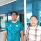 Kepala Dispora Kaltim, Agus Hari Kusuma (kiri) Koordinator Perencanaan Program Dispora Kaltim, Ahmad Juanda (kanan) (Infonusa.co)