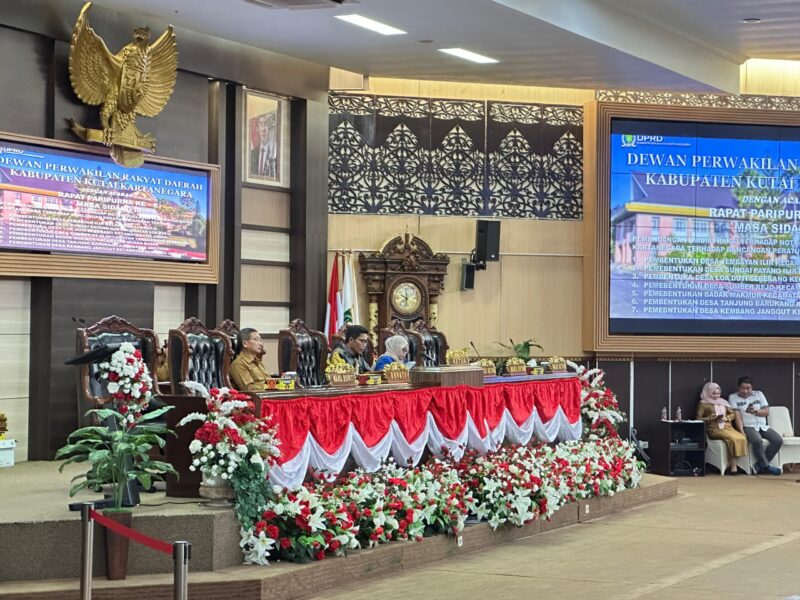 Rapat Paripurna ke-7 Masa Sidang III tahun 2025. (Info Nusa)