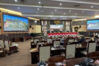 Rapat Paripurna ke-8 DPRD Kukar. (Info Nusa)