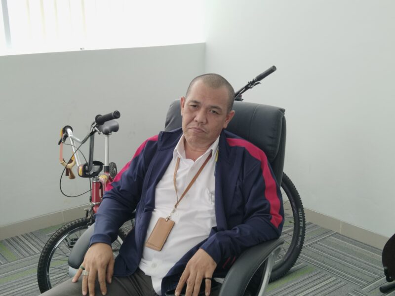 Kepala Bidang Pembudayaan Olahraga A. A Bagus Surya Saputra Sugiarta.