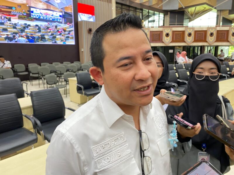 Wakil Ketua Komisi II DPRD Kaltim, Sapto Setyo Pramono.