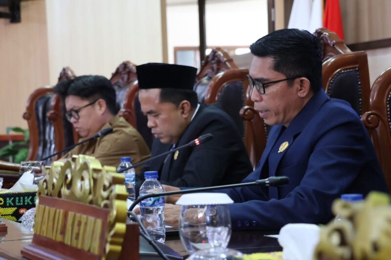 Rapat Paripurna ke-16 DPRD Kukar. (Infonusa)