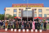 Ketua DPRD Kukar Ahmad Yani hadiri peringatan HUT Bhayangkara ke-79.