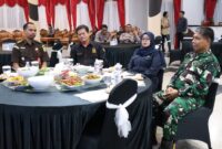 Aini Faridah Wakil Ketua III DPRD Kukar saat hadiri acara launching Aplikasi BPKB Etam.